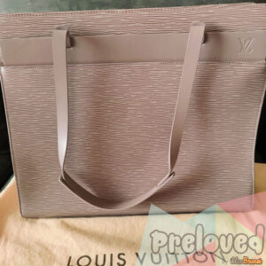 Louis Vuitton Louis Vuitton Croisette GM Lilac Epi Leather Shoulder